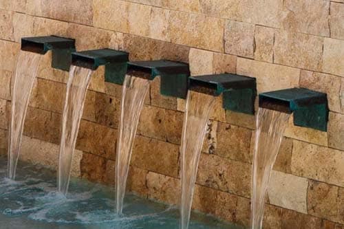 pool water features by genco pools & spas