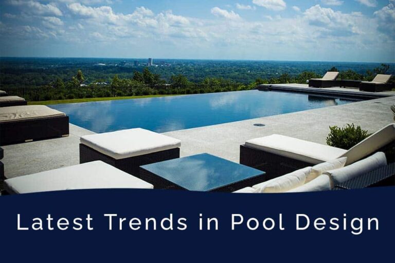 Modern pool design trends and latest technology for luxury backyards