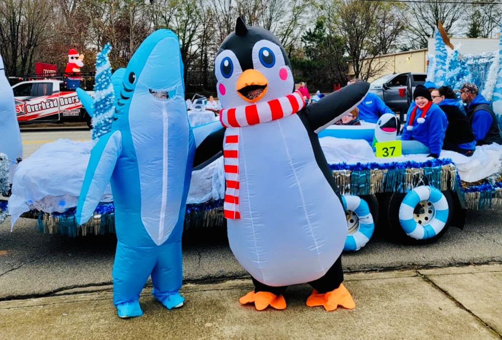Genco Pools & Spas at Simpsonville, SC Chrismas parade 2025