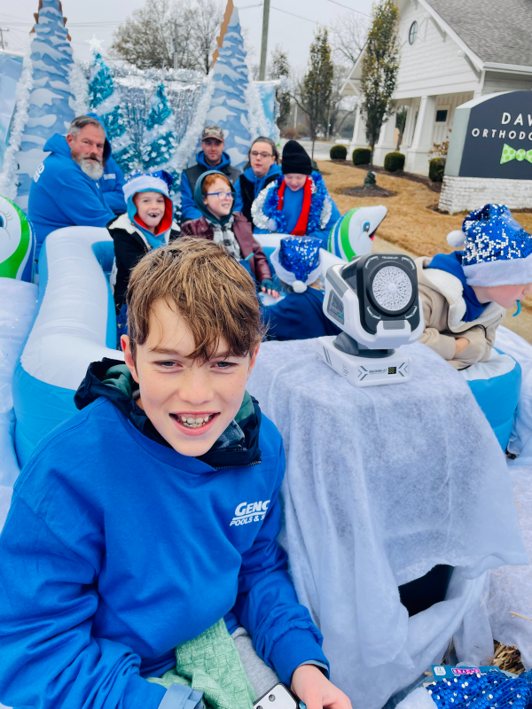 Genco Pools & Spas at Simpsonville, SC Chrismas parade 2025